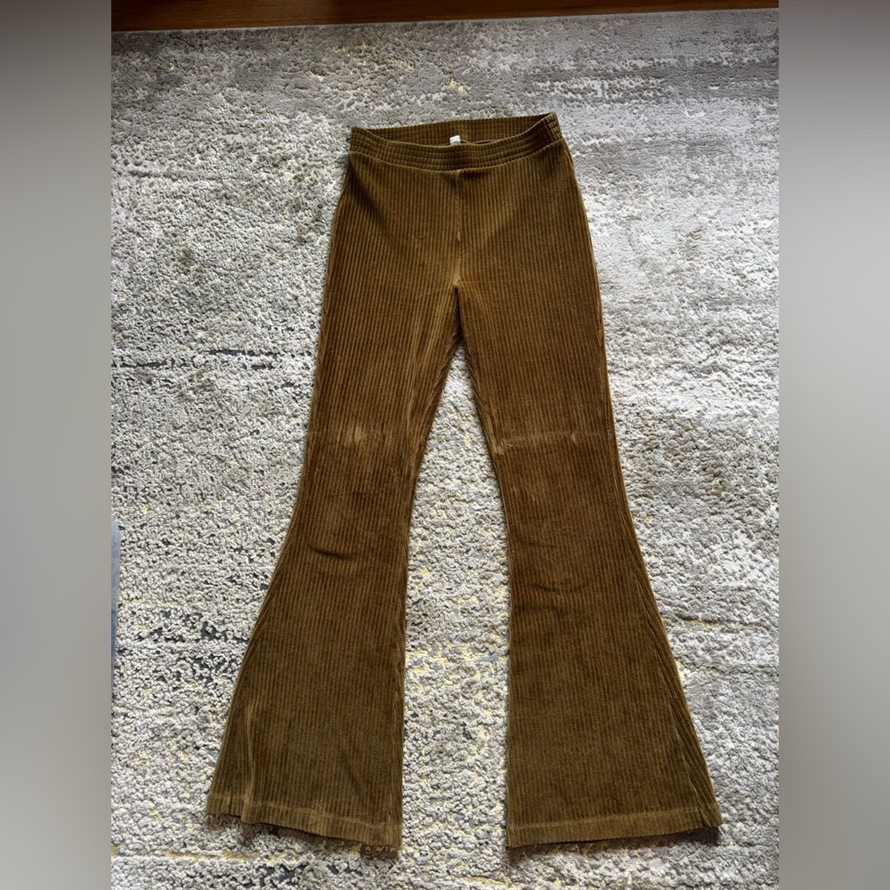 Aerie Brown Flare Pants